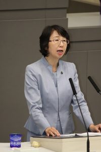 本会議　里吉ゆみ都議(世田谷区選出)の代表質問