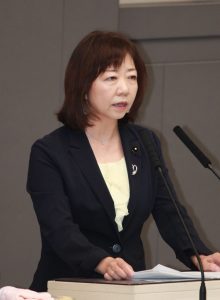 本会議　とや英津子都議（練馬区選出）の代表質問