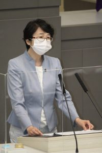 本会議　里吉ゆみ都議（世田谷区選出）の代表質問