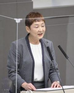 本会議　大山とも子都議（新宿区選出）の代表質問