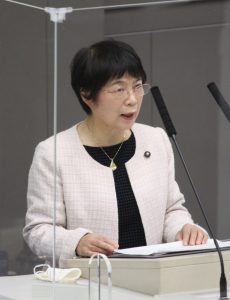 本会議　河野ゆりえ都議（江戸川区選出）の一般質問