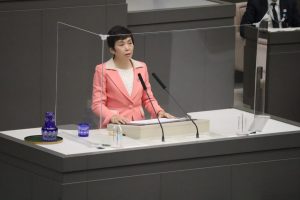 本会議　星見てい子都議（目黒区選出）の代表質問