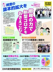 日本共産党都議団報告 2021年2・3月号