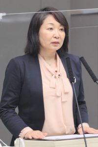 本会議　斉藤まりこ都議（足立区選出）の補正予算案に対する討論