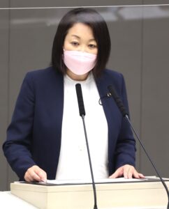 本会議　斉藤まりこ都議（足立区選出）の討論