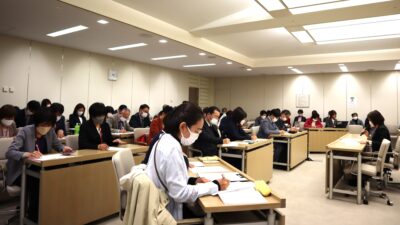 学校給食費の無償化促進を求める要請