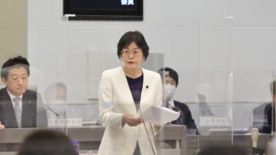 予算特別委員会　清水とし子都議(日野市選出)の一般総括質疑