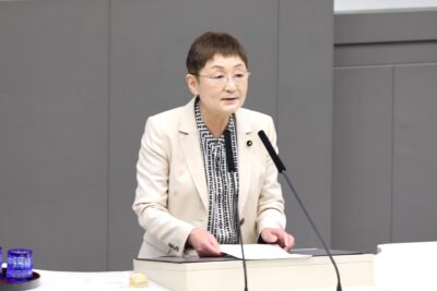 本会議　大山とも子都議(新宿区選出)の代表質問