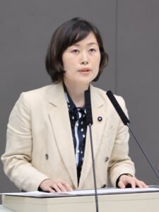 本会議　米倉春奈都議(豊島区選出)の討論