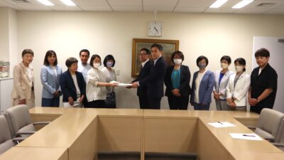 熱中症から命を守る対策についての申し入れ