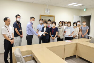 新型コロナウイルス感染症から都民の命と医療を守ることに関する緊急申し入れ