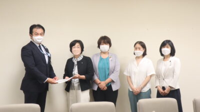 PFAS汚染問題に関する申し入れ