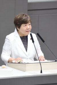本会議　あぜ上三和子都議(江東区選出)の一般質問