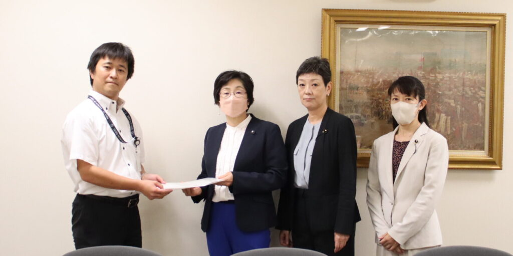 神宮外苑再開発について環境影響評価審議会での徹底審議等を求める申し入れ