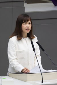 本会議　原純子都議(江戸川選出)の一般質問