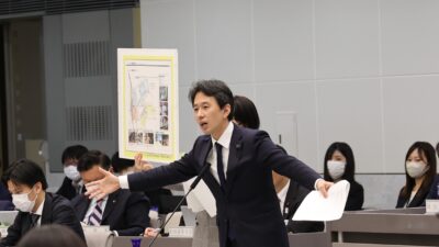 予算特別委員会　白石たみお都議(品川区選出)の代表総括質疑