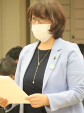 環境・建設委員会　東京都環境影響評価条例の一部を改正する条例提案　アオヤギ有希子都議(八王子市選出)