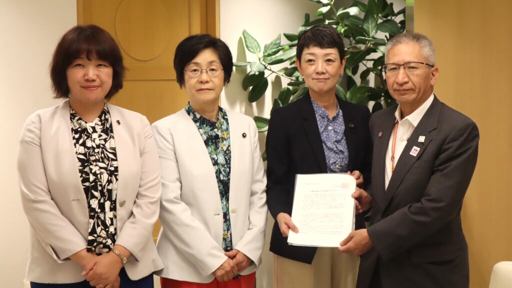 PFAS・米兵犯罪・オスプレイー米軍と横田基地に関する3つの申し入れ