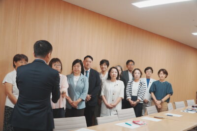 関東大震災における朝鮮人犠牲者追悼式への追悼文送付再開を求める申し入れ